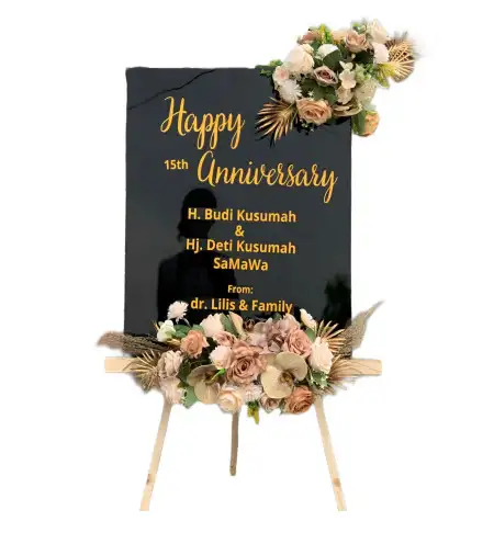 Papan Bunga Akrilik Lubuk Sandi